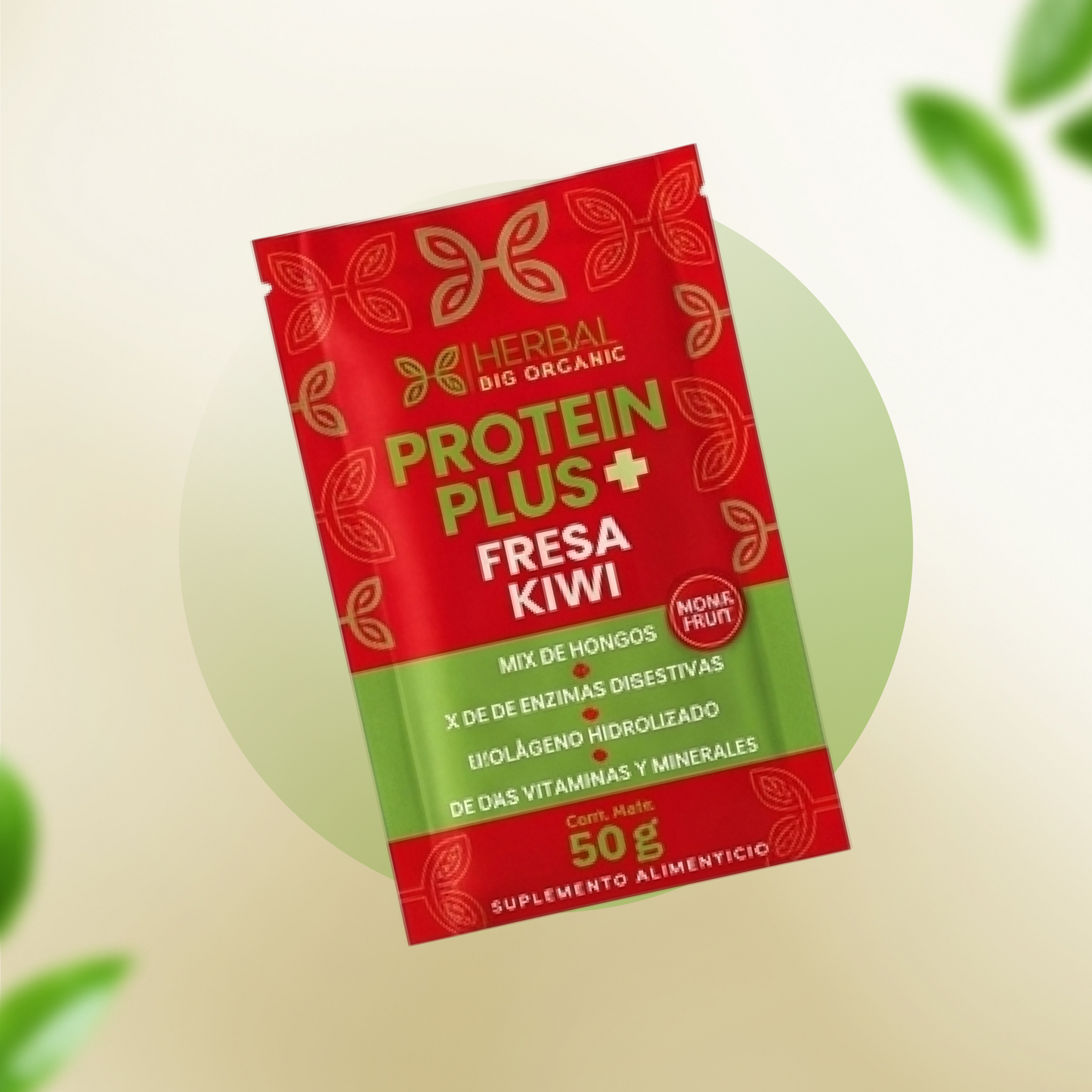 Protein Plus + Fresa Kiwi