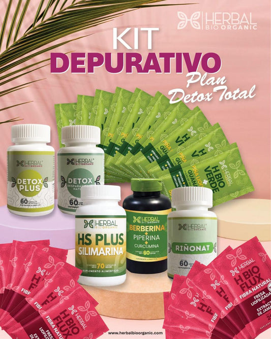 Kit Depurativo — Plan Detox Total