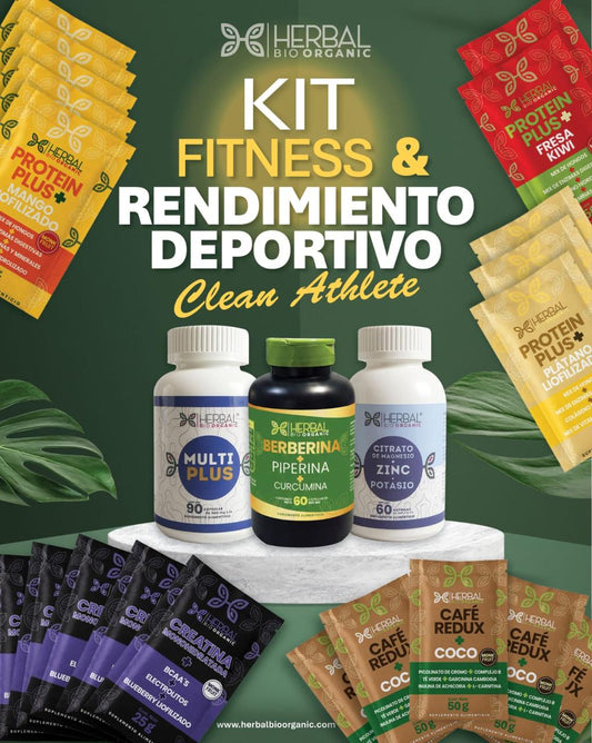 Kit Fitness & Rendimiento Deportivo — Clean Athlete