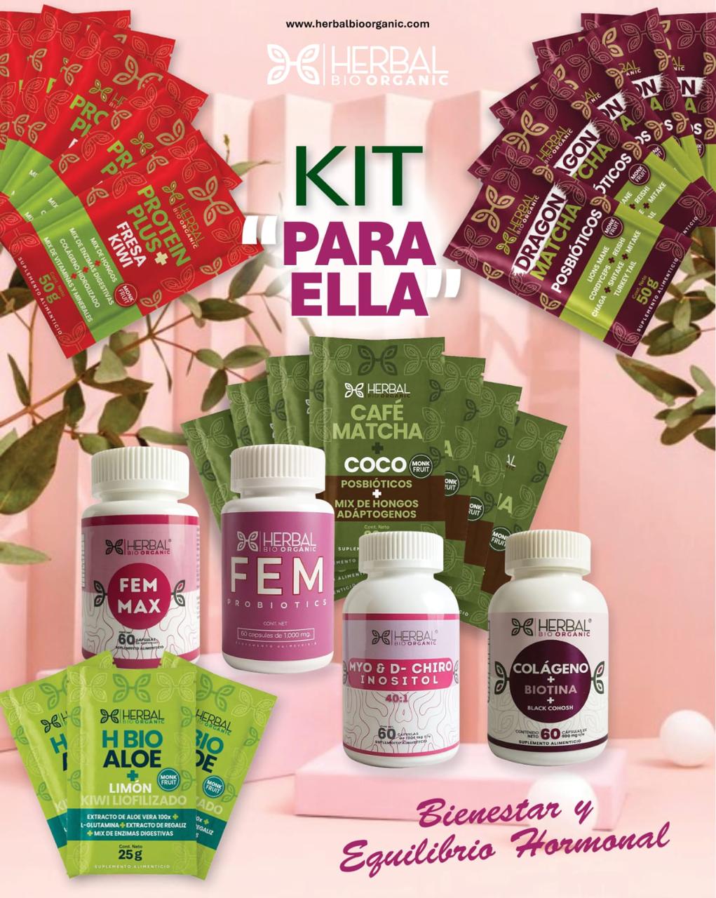 Kit “Para Ella” — Bienestar y Equilibrio Hormonal