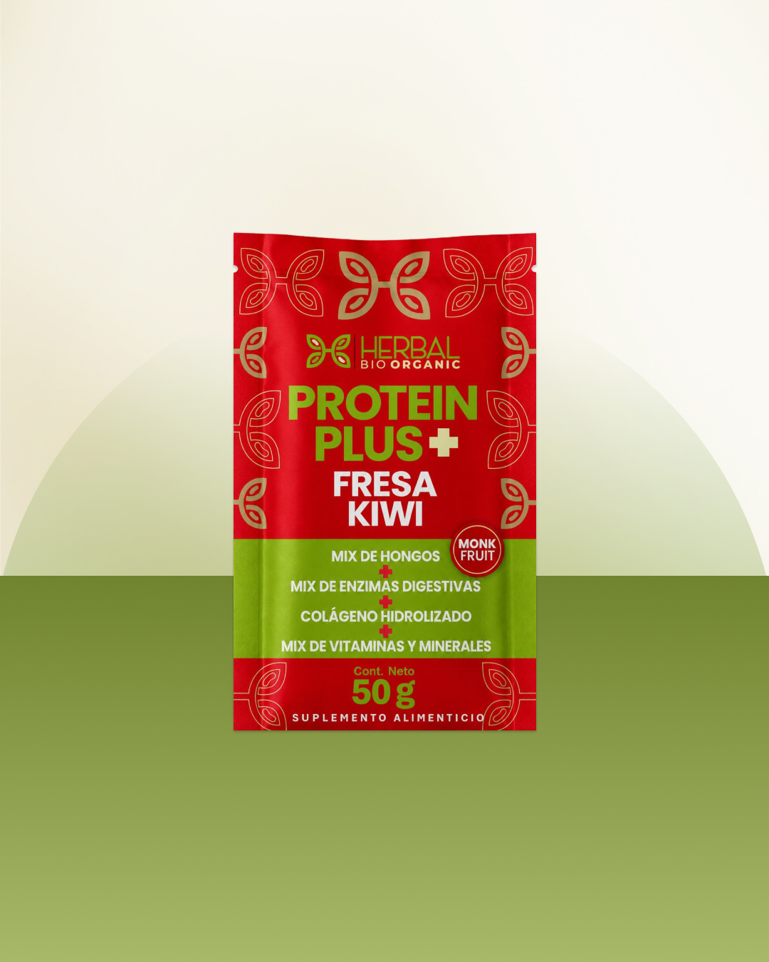 Protein Plus + Fresa Kiwi