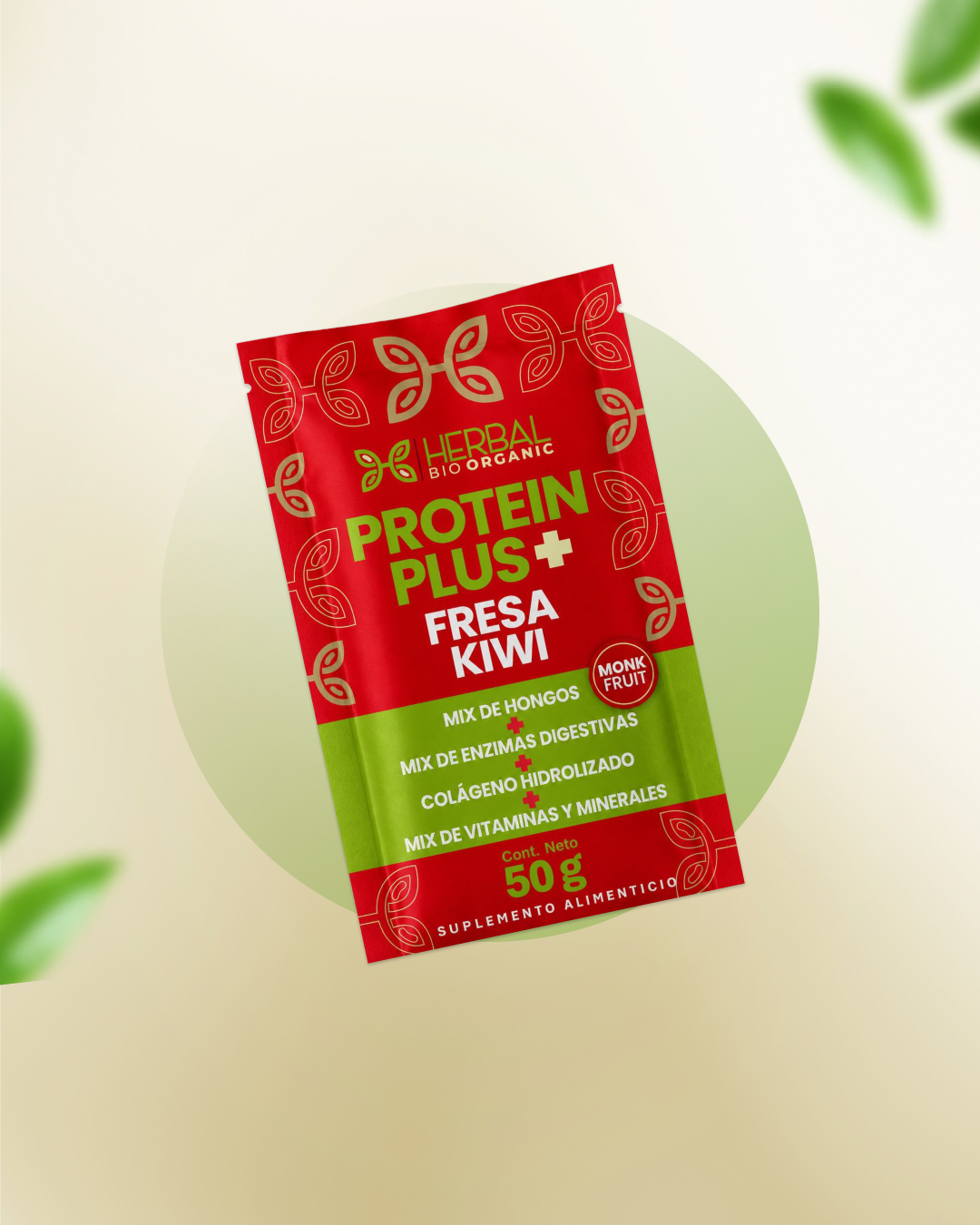Protein Plus + Fresa Kiwi