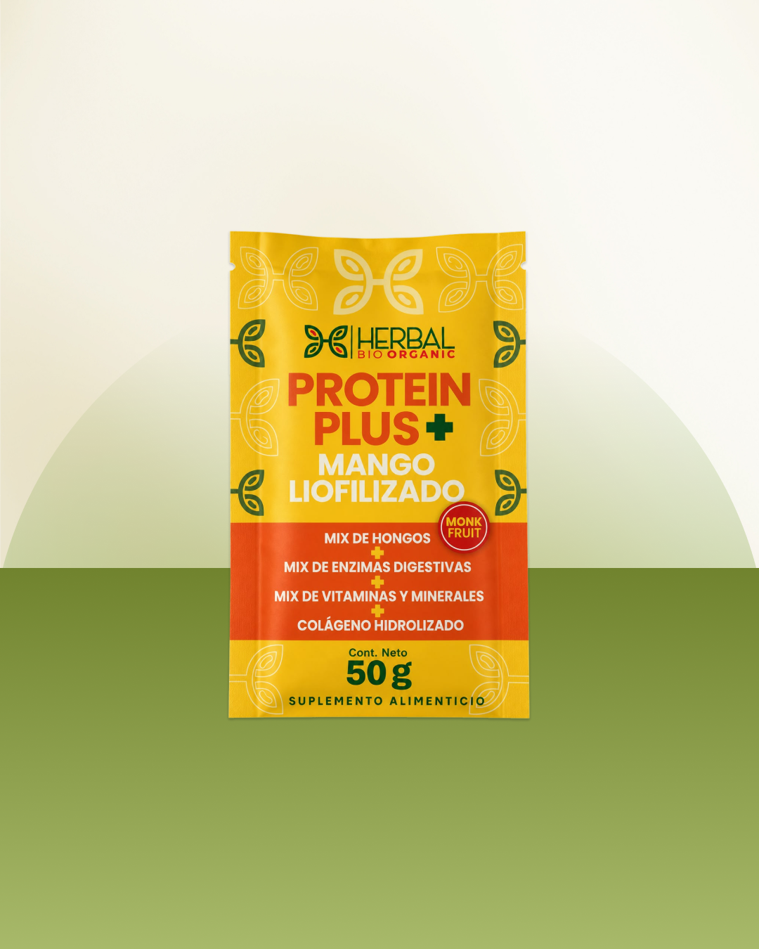Protein Plus + Mango Liofilizado