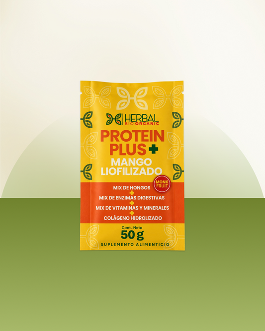Protein Plus + Mango Liofilizado