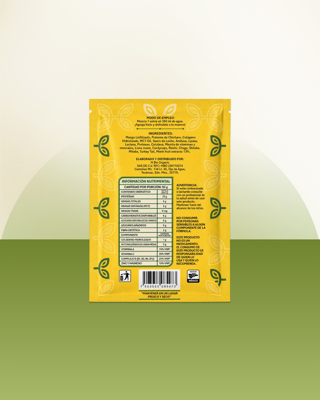 Protein Plus + Mango Liofilizado
