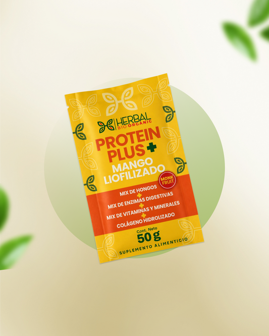 Protein Plus + Mango Liofilizado