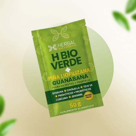 H Bio Aloe Vera + Limón Kiwi Liofilizado