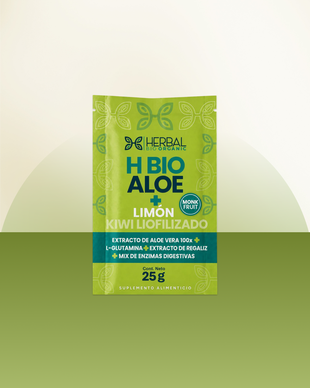 H Bio Aloe Vera + Limón Kiwi Liofilizado